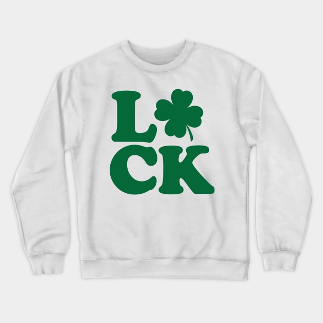 Shamrock Luck Crewneck Sweatshirt by Rowdy Designs